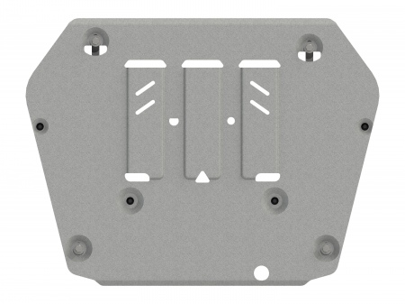 Защита картера и КПП (алюминий) Шериф для Chevrolet Traverse (2017-2021) 04.4174