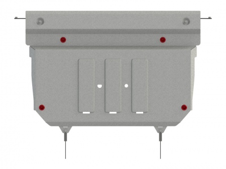 Защита картера и КПП (алюминий) Шериф для Mazda CX-30 (2020-2025) 12.4320