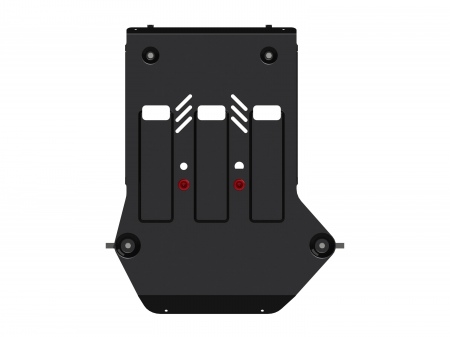 Защита КПП (сталь) Шериф для Mercedes-Benz Gle (2016-2019) 13.3076