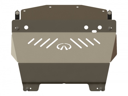 Защита картера (алюминий) Шериф для Infiniti Q70 (2015-2019) 15.0919