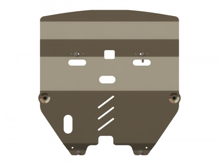 Защита картера и КПП (алюминий) Шериф для Nissan Teana (2003-2008) 15.0977