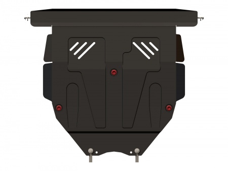 Защита картера и КПП (сталь) Шериф для Geely Vision (2008-2014) 28.1545