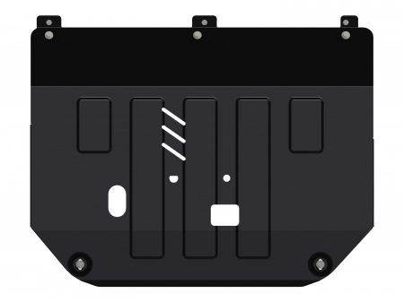 Защита картера и КПП (сталь) Шериф для Jac S5 (2018-2021) 28.4146
