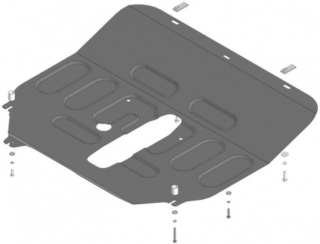 Защита картера и КПП (сталь) Motodor для Dongfeng DFSK ix5 (2024-2025) 78609