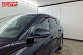 Дефлекторы боковых окон аэродинамические из 6-ти частей Стрелка11 для Hyundai Tucson (2021-2025)