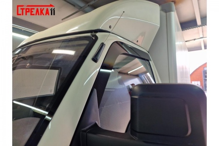 Дефлекторы боковых окон аэродинамические Стрелка11 для Sollers Argo (2023-2025) 2D200-2.S11