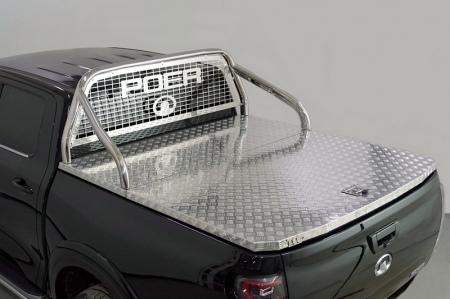 Защита кузова и заднего стекла для крыши 75х42 мм для Great Wall Poer (2021-2024) GRWALPOER21-28