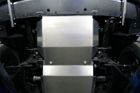 Защита картера (алюминий) ТСС для Great Wall Poer (2024-2025) ZKTCC00506