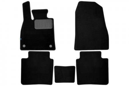 Текстильные коврики Klever Premium для Hongqi H5 (2017-2023) KLEVER0511600522110KH