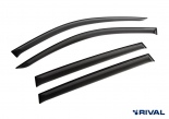 Дефлекторы боковых окон Rival Premium для Kaiyi X7 (2024-2025)