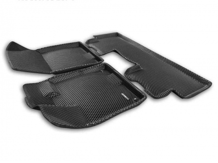 3D Коврики в салон черные Euromat3D EVA для GAC GS4 (2025-) EM3DEVA-001438
