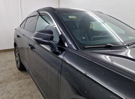 Дефлекторы боковых окон аэродинамические из 6-ти частей с хром молдингом Стрелка11 для Haval F7x (2025-) 2D388-6C.S11