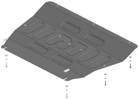 Защита картера и КПП (сталь) Motodor для Omoda C7 (2025-) 79017