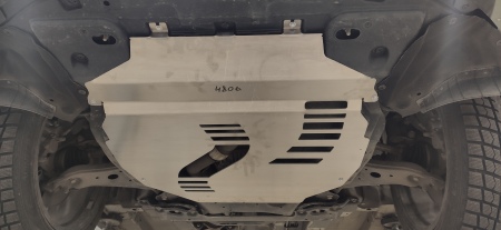 Защита картера и КПП (алюминий) АВС-Дизайн для Changan UNI-K (2022-2025) 48.06ABC