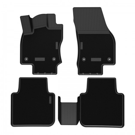 Коврики в салон комбинированные Norplast для Volkswagen Tiguan L Pro (2024-2026) NPA11-C95-658-CM