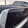 Дефлекторы боковых окон аэродинамические из 6-ти частей с хром молдингом Стрелка11 для Hongqi LS7 (2022-2026)