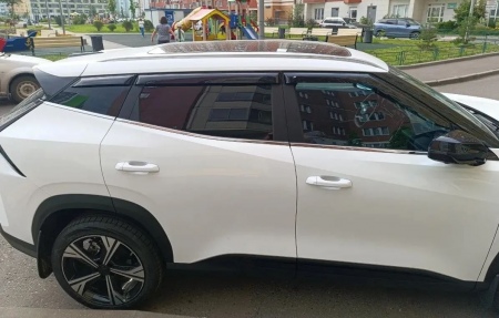 Дефлекторы боковых окон из 6-ти частей Cobra Tuning для Geely Citiray (2024-2025) G11823+G11823(3)