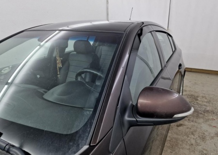 Дефлекторы боковых окон аэродинамические из 6-ти частей Стрелка11 для Chevrolet Cruze седан (2009-2015) 2D446-6.S11