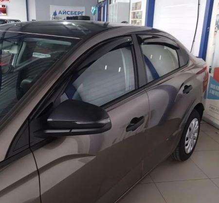 Дефлекторы боковых окон Cobra Tuning для Lada Iskra седан (2026-) V0061