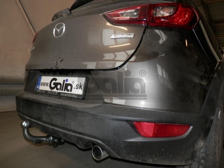 Фаркоп оцинкованный быстросъемный Galia для Mazda CX-3 (2015-2026) M137C