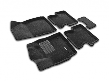 3D Коврики в салон черные Euromat3D Business для Lada Iskra (2026-) EMC3D-005311