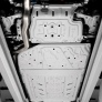 Комплект защит (алюминий) Rival для Zeekr 9x (2025-2026)