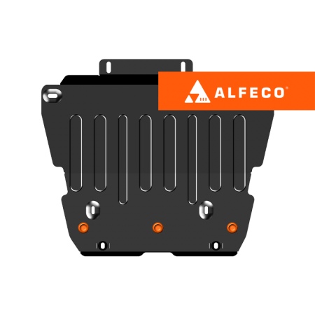 Защита картера, редуктора и рулевых тяг (сталь) Alfeco для Lada Niva Travel (2025-2026) ALF2827st