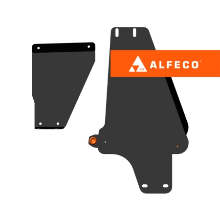 Защита КПП и раздатки (сталь) Alfeco для Lada Niva Travel (2025-2026) ALF2828st