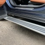 Пороги алюминиевые Slim Line Silver для GAC S9 (2026-)