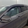 Дефлекторы боковых окон аэродинамические из 6-ти частей Стрелка11 для Jetour X70 Plus (2022-2026)
