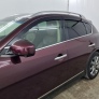 Дефлекторы боковых окон аэродинамические из 6-ти частей Стрелка11 для Infiniti QX50 (2014-2018) 