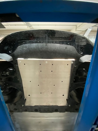 Защита электродвигателя и КПП (алюминий) АВС-Дизайн для Zeekr X (2023-2025) 54.03ABC