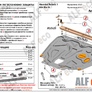 Защита картера и КПП усиленная (сталь) Alfeco Hyundai Solaris (2017-2024)