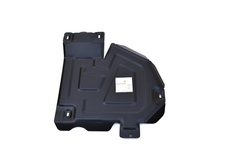 Защита топливного бака (сталь) Alfeco Renault Kaptur 4WD (2016-2024) ALF1805st