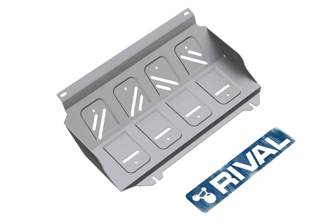 Защита радиатора (алюминий) Rival Mitsubishi L200 (2006-2015) 333.4032.1.6