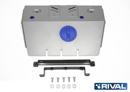 Защита картера (алюминий) Rival Toyota Land Cruiser Prado 150 (2009-2017) Часть 1 333.5783.1/6