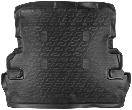 Коврик в багажник полимерный LLocker Toyota Land Cruiser 200 (2007-2012) 7мест 0109060201