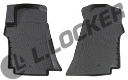 Коврики в салон полимерные 3D LLocker Hyundai Starex (2007-2018) передние 0204160201