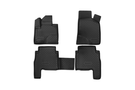 Коврики в салон полимерные 3D Hyundai Santa Fe (2010-2012) NLC.3D.20.37.210