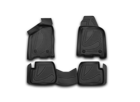 Коврики в салон полимерные 3D Lada Samara (2004-2019) F900250E1