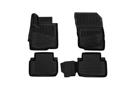 Коврики в салон полимерные 3D Mitsubishi Eclipse Cross (2018-2025) ELEMENT3D3547210