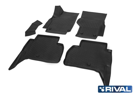 Коврики в салон полимерные Rival Volkswagen Amarok (2010-2023) 15807001