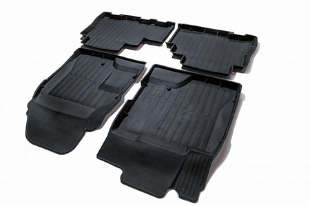 Коврики в салон резиновые SRTK PREMIUM для Chevrolet Captiva (2006-2019) PR.CH.CAP.06G.02054