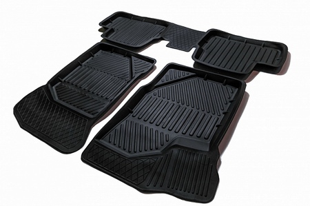 Коврики в салон полимерные SRTK STANDART для Datsun mi-DO (2014-2019) DAT.MI.DO.01003