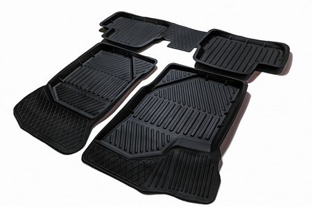 Коврики в салон резиновые Standart Lada Kalina (2004-2019) LD.KL.01003