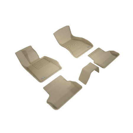 3D Коврики в салон бежевые Sotra VIP BMW 5 series (2016-2025) ST 73-00184