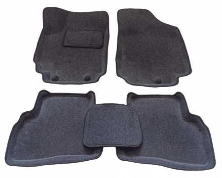 3D коврики в салон Boratex Kia K5 (2020-2024) BRTX-1170