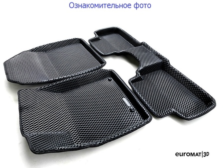 3D Коврики в салон Euromat3D EVA для Subaru XV (2016-2024) EM3DEVA-004705