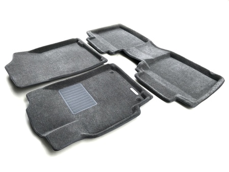 3D Коврики в салон серые Euromat3D Business для Toyota Camry (2006-2018) EMС3D-005104G