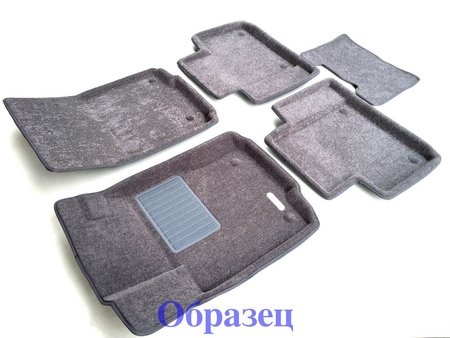 3D Коврики в салон бежевые Euromat3D Business для Volkswagen Touareg (2002-2010) EMC3D-004100T